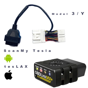 OBDLink MX + OBD2 / EOBD Diagnostic Adapter Interface For Scan My Tesla Model 3/Y And All Protocols