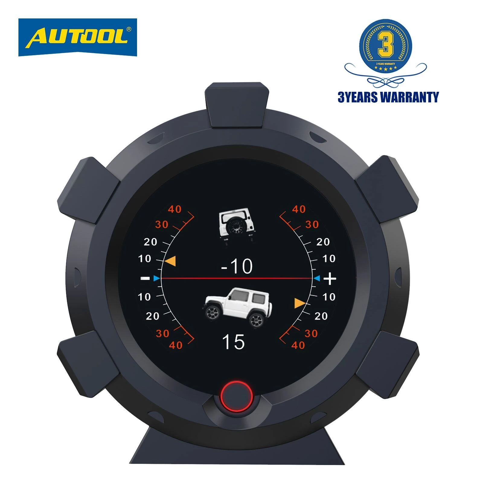 AUTOOL X95 GPS Horizontal Slope Meter Inclinometer Speedometer PMH KMH Car Compass Pitch Tilt Angle Altitude Latitude Longitude
