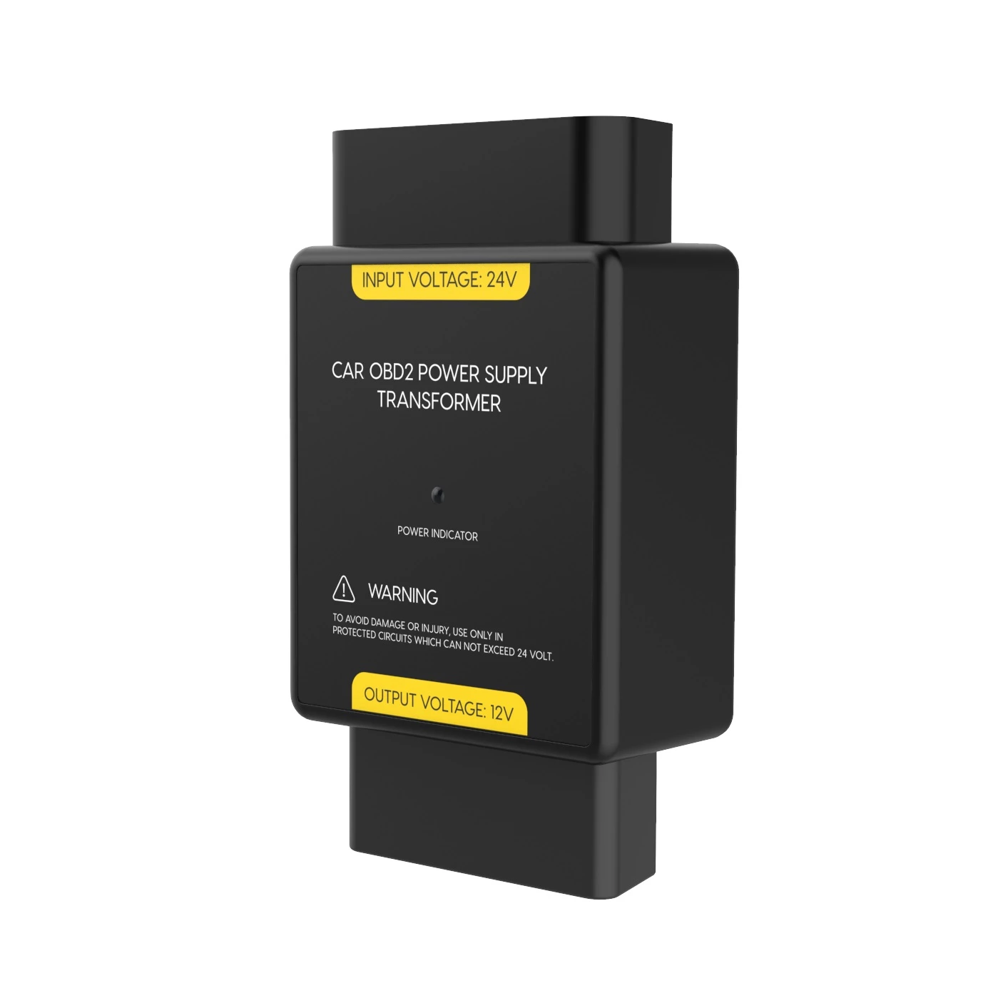 AUTOOL OBD Power Supply 24V to 12V Adapter Input Voltage 24V to Output Voltage 12V OBD Adapter Connector