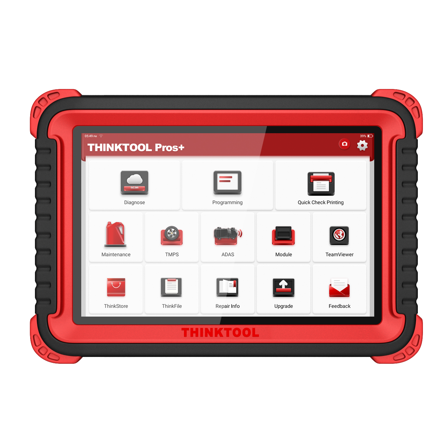 THINKCAR THINKTOOL Pros+ Car OBD2 Diagnostic Tool 10 Full System ADAS Code Scanner Online Programing PK Maxisys Maxicom 908 pro