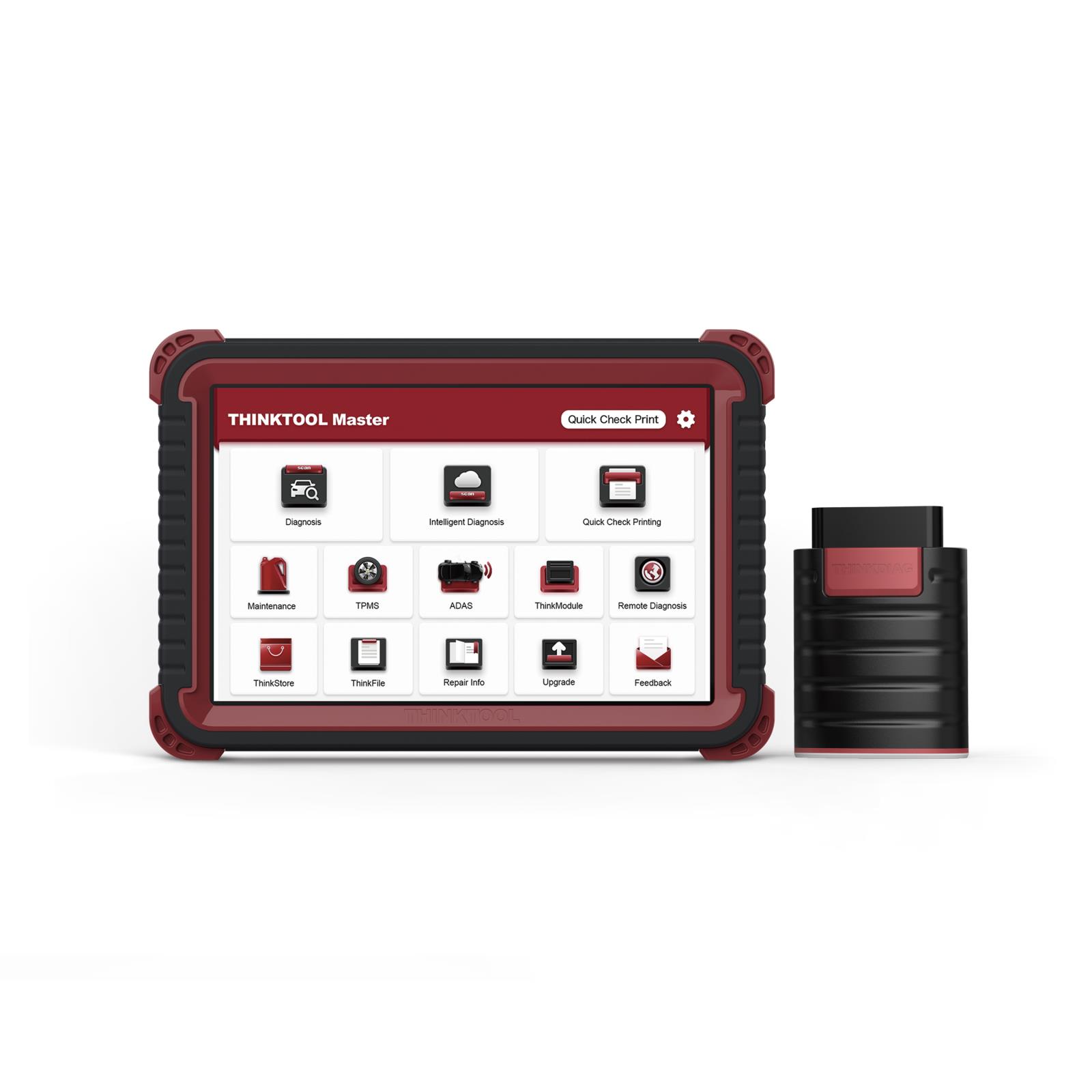 ThinkTool Master with ThinkDiag VCI OBDII Diagnostic Machine for All Cars WITH PRINTER