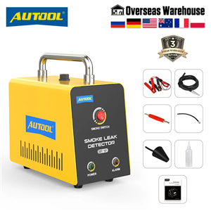 AUTOOL SDT101 Car Smoke Leak Detector 12V Automotive EVAP Leakage Gas Leakage Locator Oil Pipe Generator Diagnostic Tool