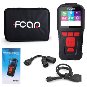 FCAR F-50R Heavy Duty Truck Scanner Auto Diagnostic 24V Diesel Trucks OBD2 Scanner Russian Language Car Diagnostic Tool Standard Version