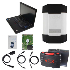 VXDIAG Mercedes Benz Xentry Diagnosis VCI BENZ C6 DOIP &AUDIO Pass Thru Multi Diagnostic Tool With Software V2024.09 Installed On Lenovo T410 Laptop