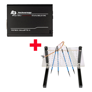 V54 FGTech Galletto 4 Master Plus LED BDM Frame with 4 Probes Mesh