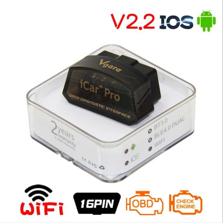 Vgate iCar Pro V2.2 wifi OBD2 car scanning tool