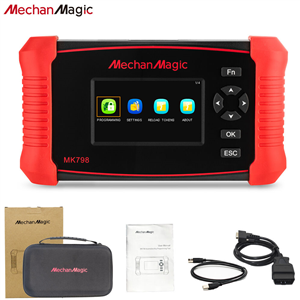 Mechanmagic MK798 Remote Key Fob Programmer Tool Auto Car Immo Programmer for Ford Mazda Locksmith Tool