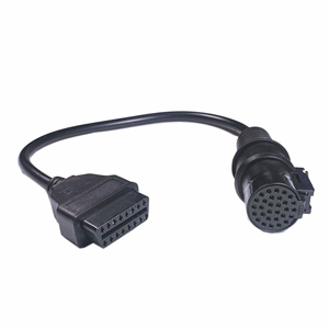 New OBD Adapter For IVECO 30Pin to 16Pin Female Truck OBD2 Cable OBDii Connector For IVECO 30 pin to OBD2 16 pin