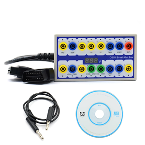 Auto Car OBD 2 Break Out Box OBD2 Breakout Box OBD OBDII Protocol Detector Diagnostic Connector Detector