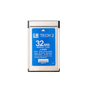 GM Tech2 32MB PCMCIA Memory Card SIX Software(GM,OPEL,SUZUKI,ISUZU,SAAB,HOLDEN) Available