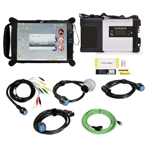 MB SD Connect Compact 5 Star C5 Diagnostic Tool With DOIP And WiFi 2025.03 Plus EVG7 Diagnostic Controller Tablet PC