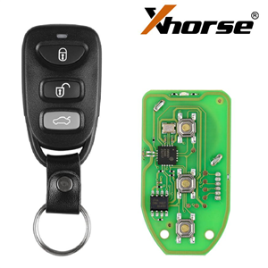 Xhorse XKHY00EN Hyundai Style Universal Remote Key Wire 3 Buttons 5pcs/lot