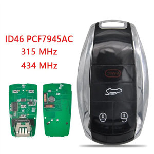Original Car Remote Key For Bentley Audi A8 Volkswagen 315/434MHz With ID46 PCF7945AC