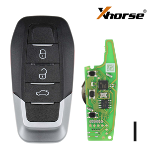2023 Newest XHORSE XKFEF1EN FA.LL Ferrari 3 Buttons Bright Red Folding Universal Remote Key 5pcs/lot