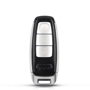 3 Buttons Remote Car Key Shell Case Fob For Audi A6 C8 A7 A8 Q8 2017-2020 Fob Case Replacement New Arrivel