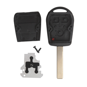 Transponder Key Shell 3-button 2 Track for BMW 10pcs/lot