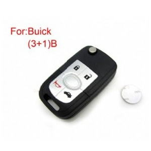 4 Button Remote Key Shell for Buick 5pcs/lot