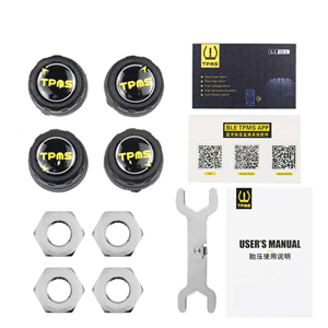 Orignal Car Bluetooth 5.04.0 TPMS Monitor Alarm System Tire Pressure Sensor For Andriod IOS for Car Safety