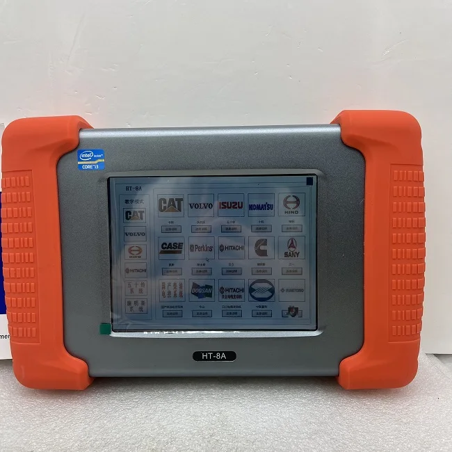 Excavator Diagnostic tool HT-8A Heavy Equipment Multi Diagnostic Tool for Trucks Ecavators Construction Vehicles and Generators For Caterpillar Komatsu KOBELCO SUMITOMO