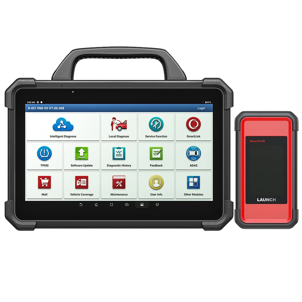 Launch X-431 PAD VII PAD 7 Elite Automotive Diagnostic Tool Support Online Coding Programming and ADAS Calibration