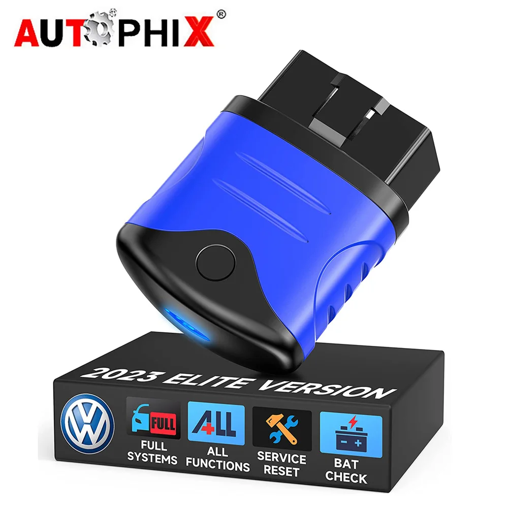 AUTOPHIX 3310 Bluetooth OBD2 Scanner for IOS/Android All System Code Reader BAT Check Car Diagnostic Scan Tool for VW Audi Skoda