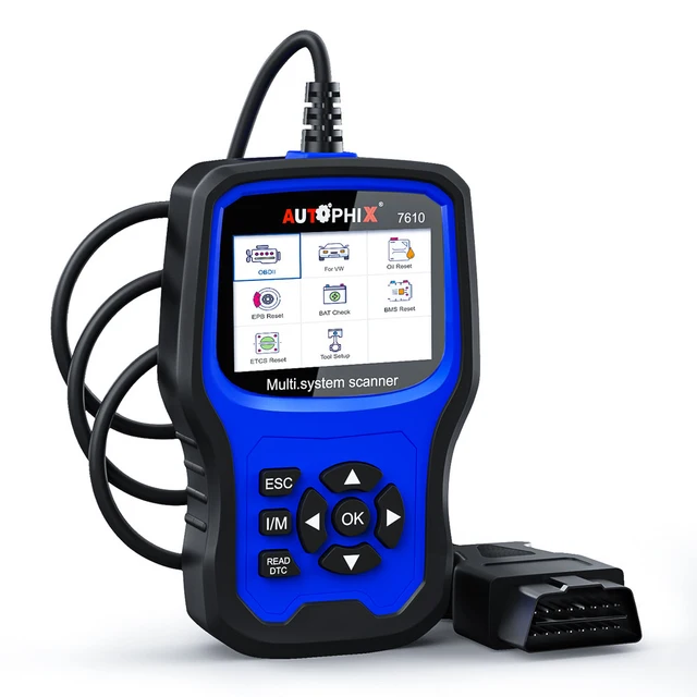 AUTOPHIX 7610 OBD2 Automotive Scanner All System Code Reader Oil DPF ABS SRS Reset OBD2 Car Diagnostic Tools for VW Audi Skoda