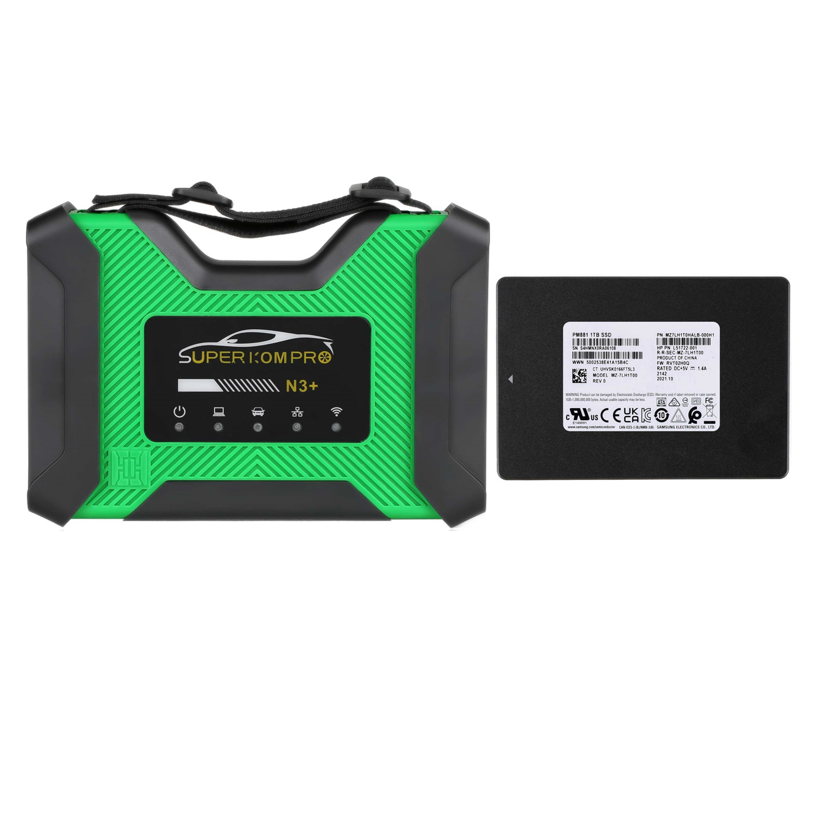 SUPER ICOM PRO N3+ BMW Basic Configuration with V2025.03 SSD and Engineers Programming Win10