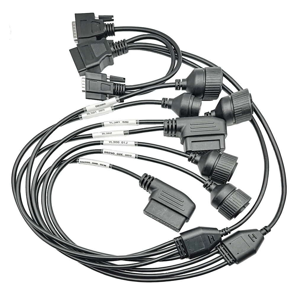 New 9 In 1 Kit Gearox Adapter Cable OBD2 Converter Cable for VAG Car Diagnostic Tool Wth DB15 Connector VL381 DQ250 DQ500 DL501