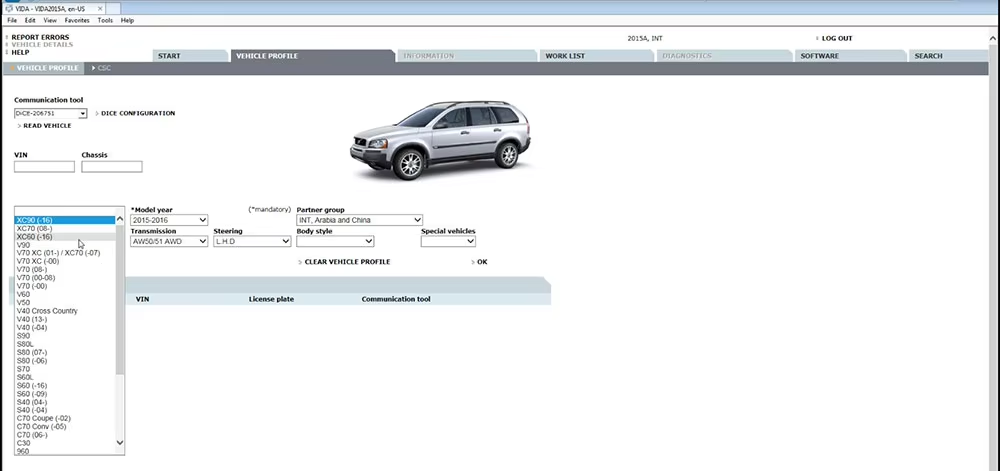 Volvo Vida Dice 2015A Software with USB Key for Volvo Cars from 1999-2017 No Need Activation