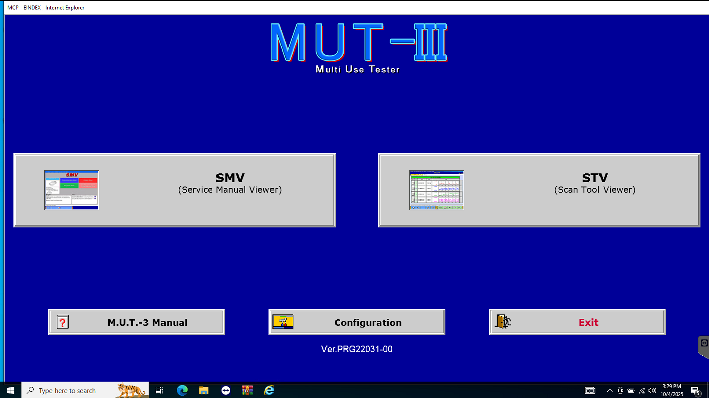 Mitsubishi MUT-III MUT3 Diagnostic Software PRG22031 Work With Original MTS 6535 RNM 3 in 1 for Renault Nissan Mitsubishi VI3 Kit