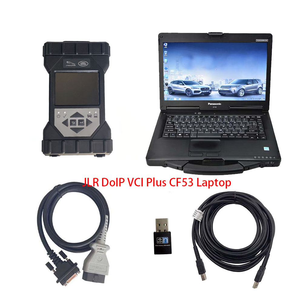 JLR DoiP VCI SDD Pathfinder Interface Plus Panasonic CF53 Laptop For Jaguar Land Rover From 2005 To 2025