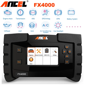 Ancel FX4000 OBD2 Scanner Full System ODB 2 Car Diagnostic Tool ABS SRS Oil Reset Code Reader ODB2 Diagnostic Automotive Scanner