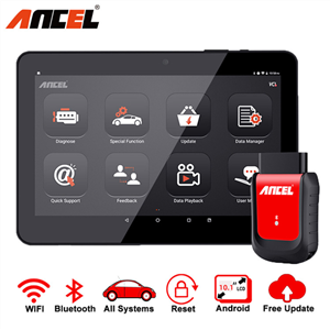 Ancel X6 OBDII full system diagnostic tool EPB DPF SAS ABS reset oil maintenance to zero