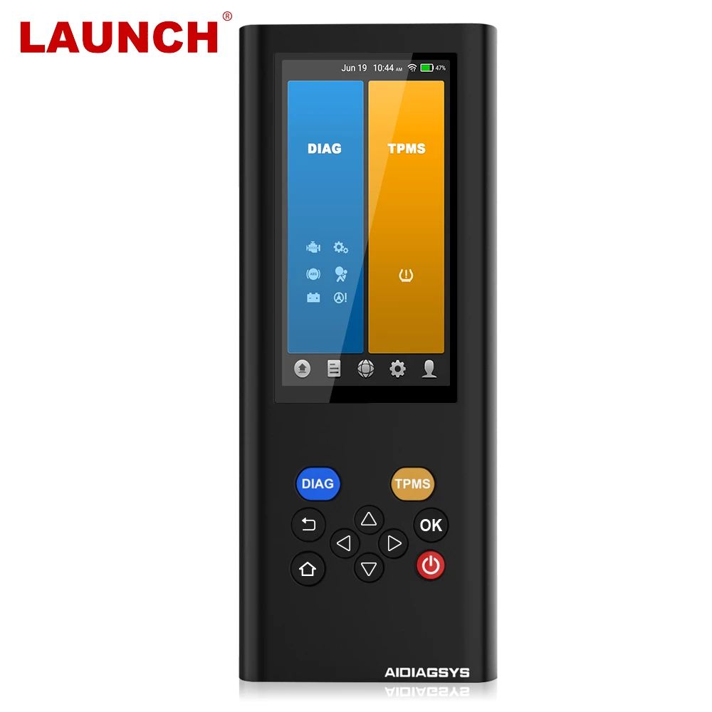 LAUNCH AIDIAGSYS OBD2 Scanner Automotive Scanner Full System Diagnosis EPB DPF TPMS Reset Engine Code Reader Car Diagnostic Tool