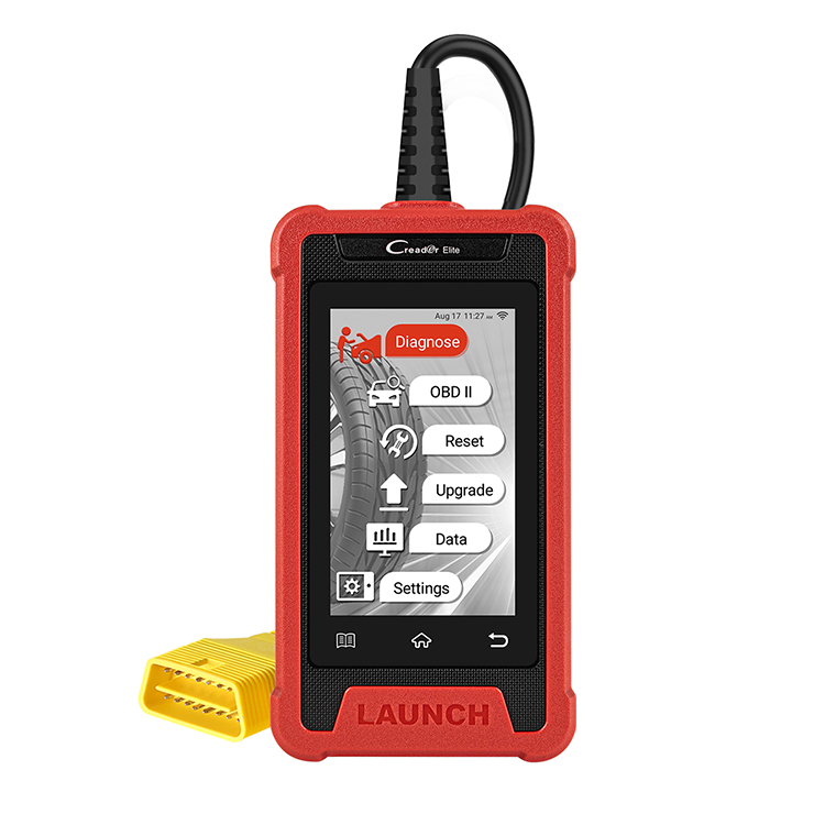 LAUNCH X431 OBD2 Scanner Elite CRE205 Auto OBD2 ABS SRS Code Reader Diagnostic Tools Oil TPMS DPF 5 Reset Service CRP123E CR3001