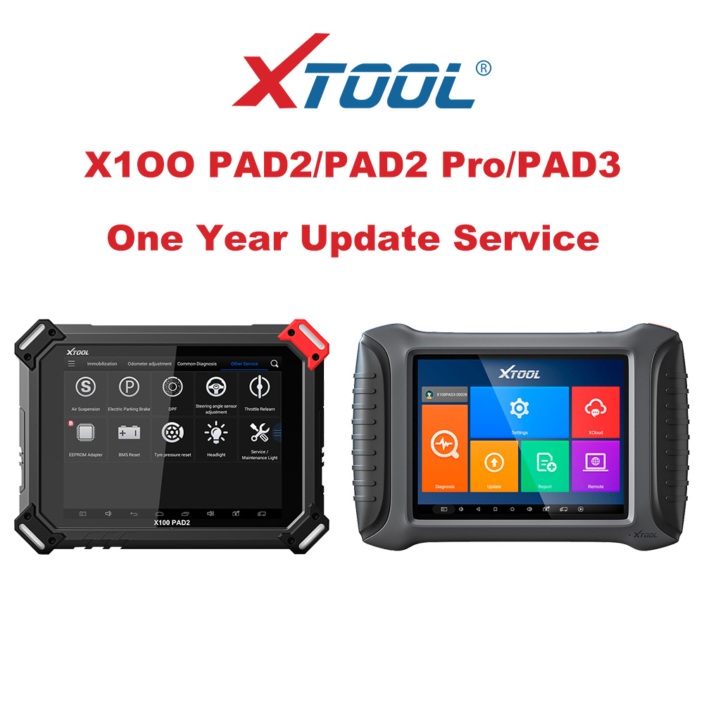 One Year Update Service for XTOOL X100 PAD2/PAD2 Pro