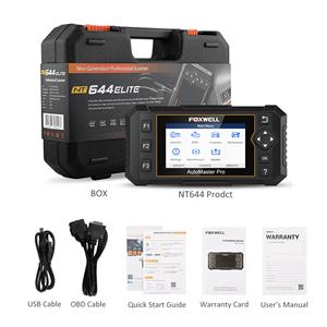 Foxwell NT644 Elite OBD2 Workshop Car Diagnostic Tool professional DPF EPB Oil Reset Automotive Scanner Full System