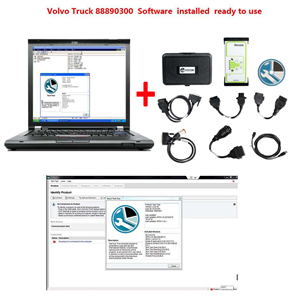 Volvo 88890300 Vocom Interface PTT 2.8.150 Truck Diagnose Tool For Volvo,Renault,UD,Mack Truck Plus Lenovo T420 Laptop