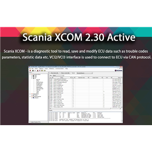 2025 SCANIA DEVELOPER Software XCOM V2.54(XCOM-SOPS-Scania SDP3-BNS II)