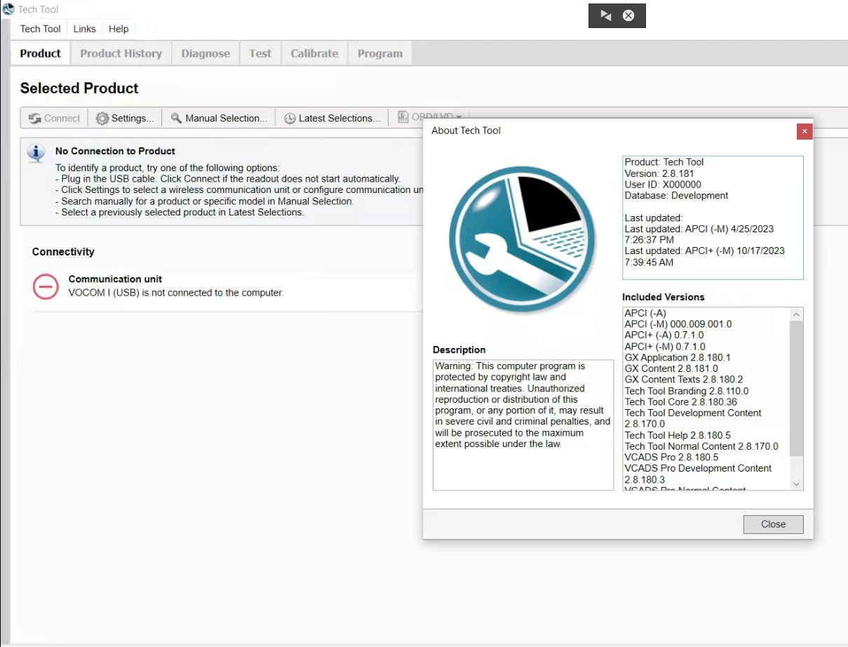 2023.04 Volvo Tech Tool PTT V2.8.181 Development +Developer tool Pro+Support tool Centre for TT+DTC Error info