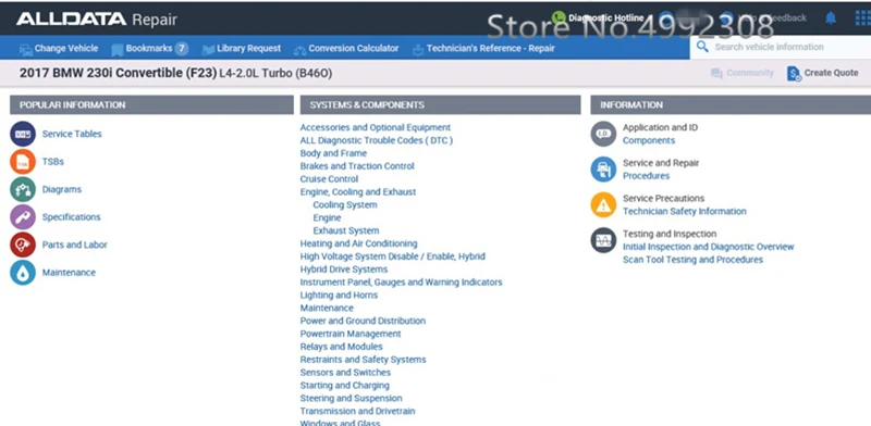 2024 Newest Alldata Software Online Auto Repair Alldata Online Account Update to 2024 Year Auto Data Repair Diagram Software For PC Webpage Android Phone Tablet