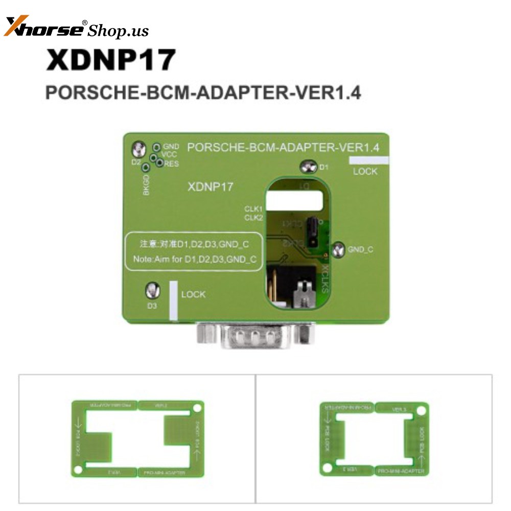 Xhorse XDNP16CH Adapters Solder-free Land Rover 1PCS Set For Xhorse MINI PROG and Key Tool Plus