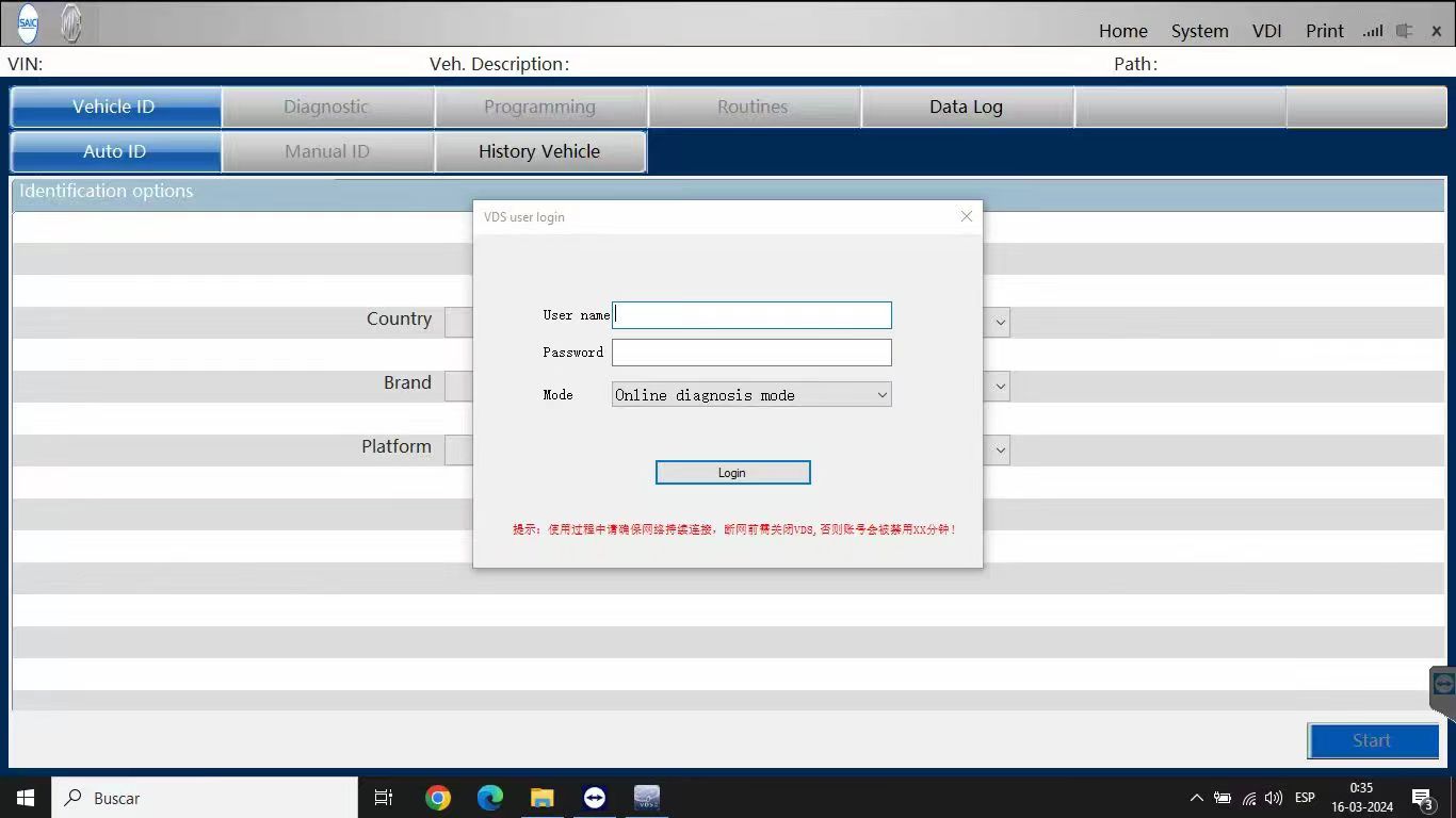 2025 VDS3 MG SAIC Diagnostic Service System For MG SAIC DIAGNOSTIC TOOL VDI3 VDI2