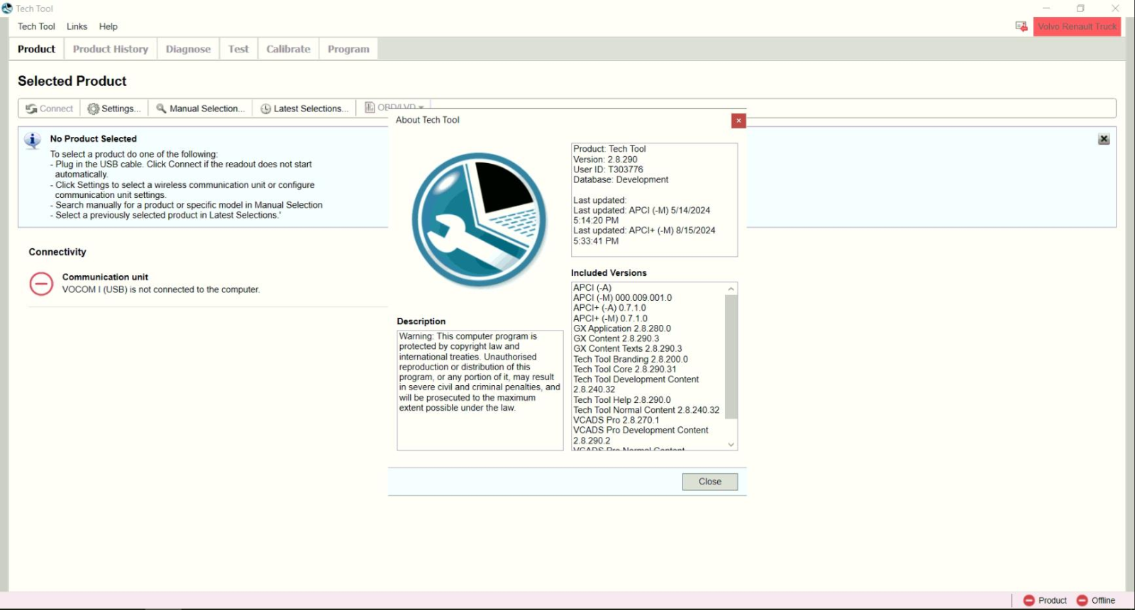 Newest 2024.12 Premium Tech Tool For Volvo PTT 2.8.301 Software+Devtool+ACPI Plus Installation & Activation Service