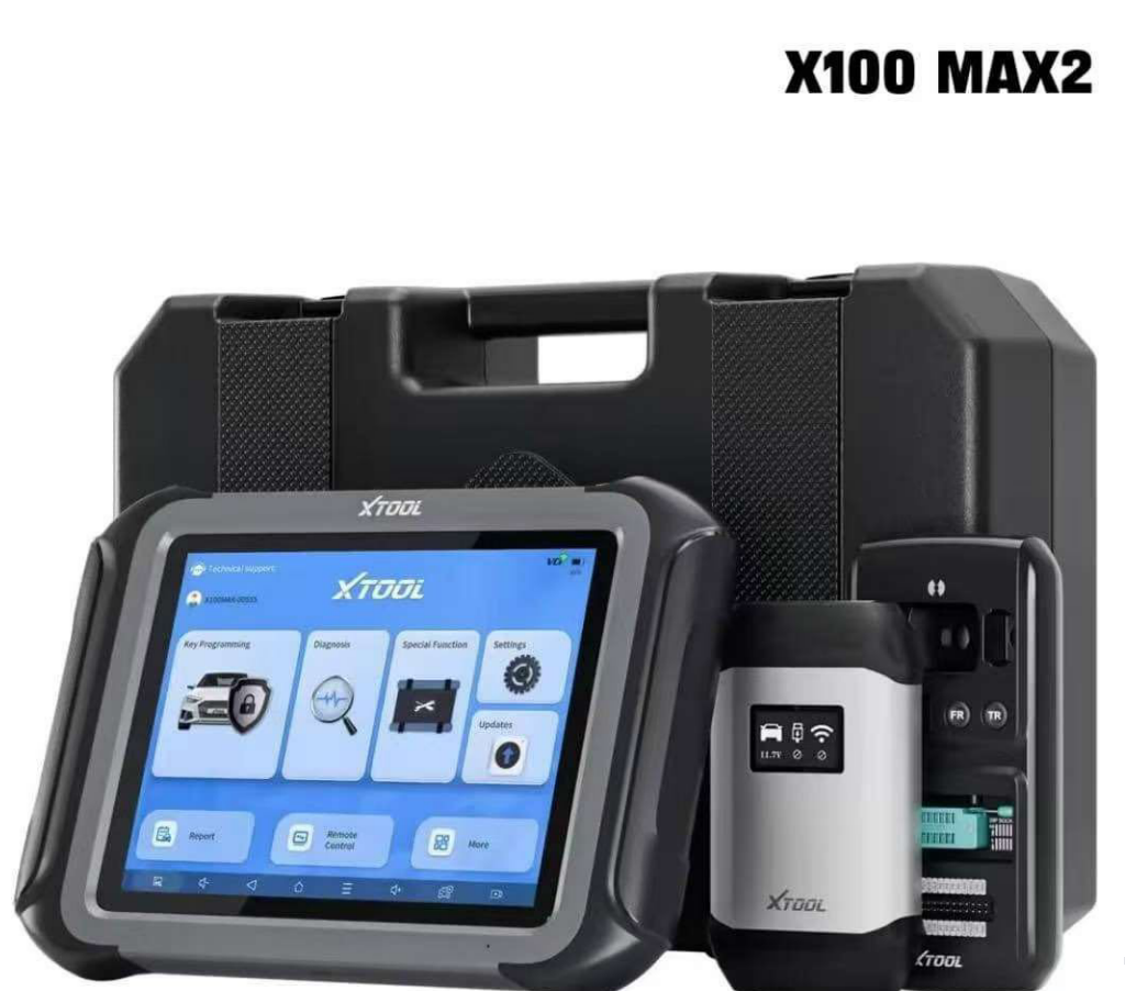 XTOOL X100 MAX2 Full Key Programmer J2534 Programming Tool ECU Coding Bi-Directional Key Programming All Key Lost FCA PK X100MAX