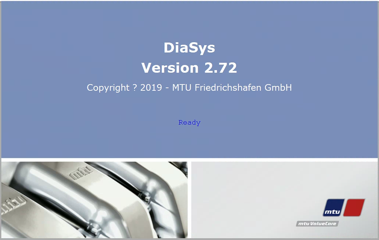 MTU DiaSys 2.72 Diagnostic Software