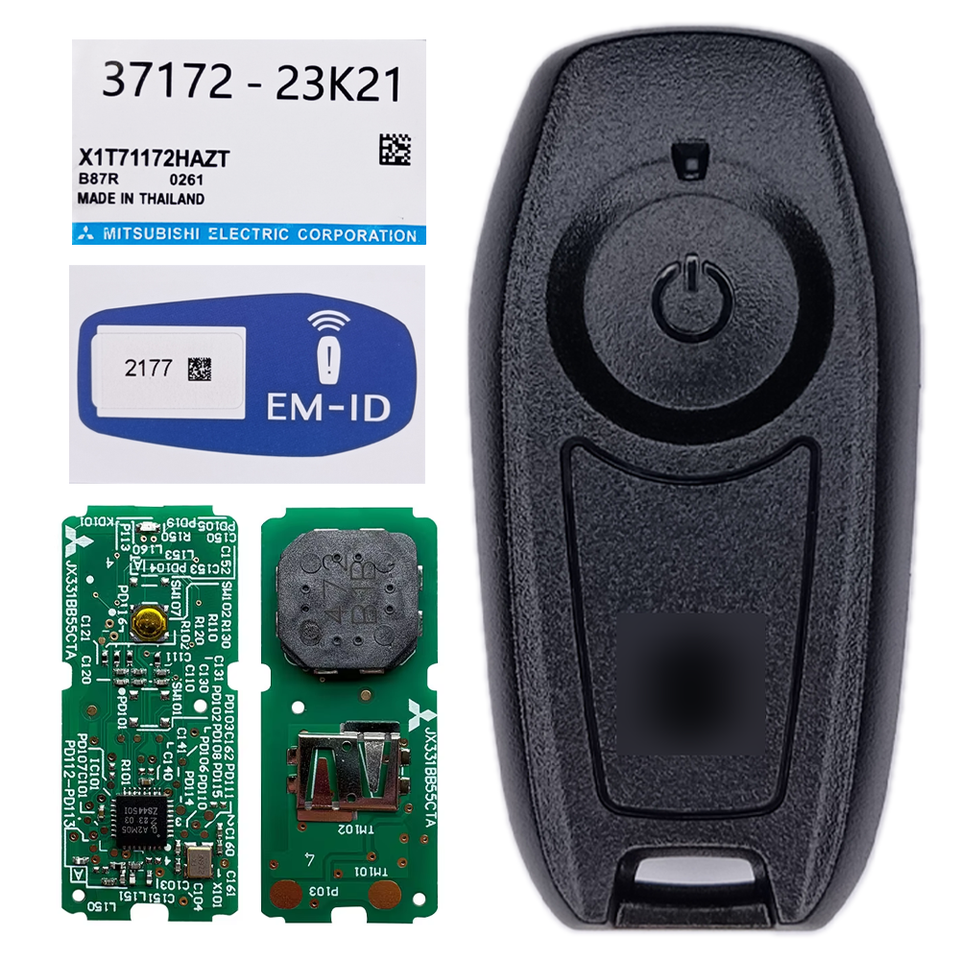 Motorbike Remote Control Key Fobs 37172-23K21 1B FSK 433Mhz ID49 Chip Vehicle Keys Replacement Motorcycle Keyless for SUZUKI