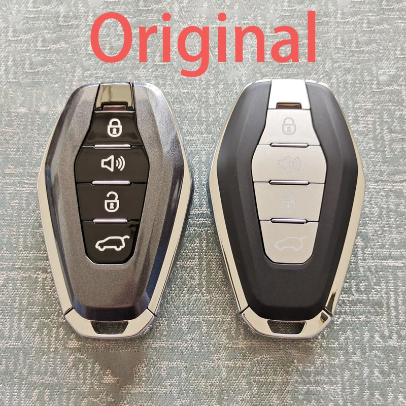 Original Smart Key 4 Button for Chery Jetour X70 X90 Plus X95 X70 Plus Smart Key Remote Key 434MHz FSK 47 Chip