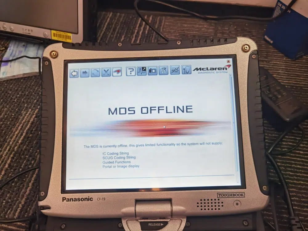 2025 McLaren MDS Diagnostic Software Online/offline Version Plus Panasonic CF19 Laptop Ready To Use