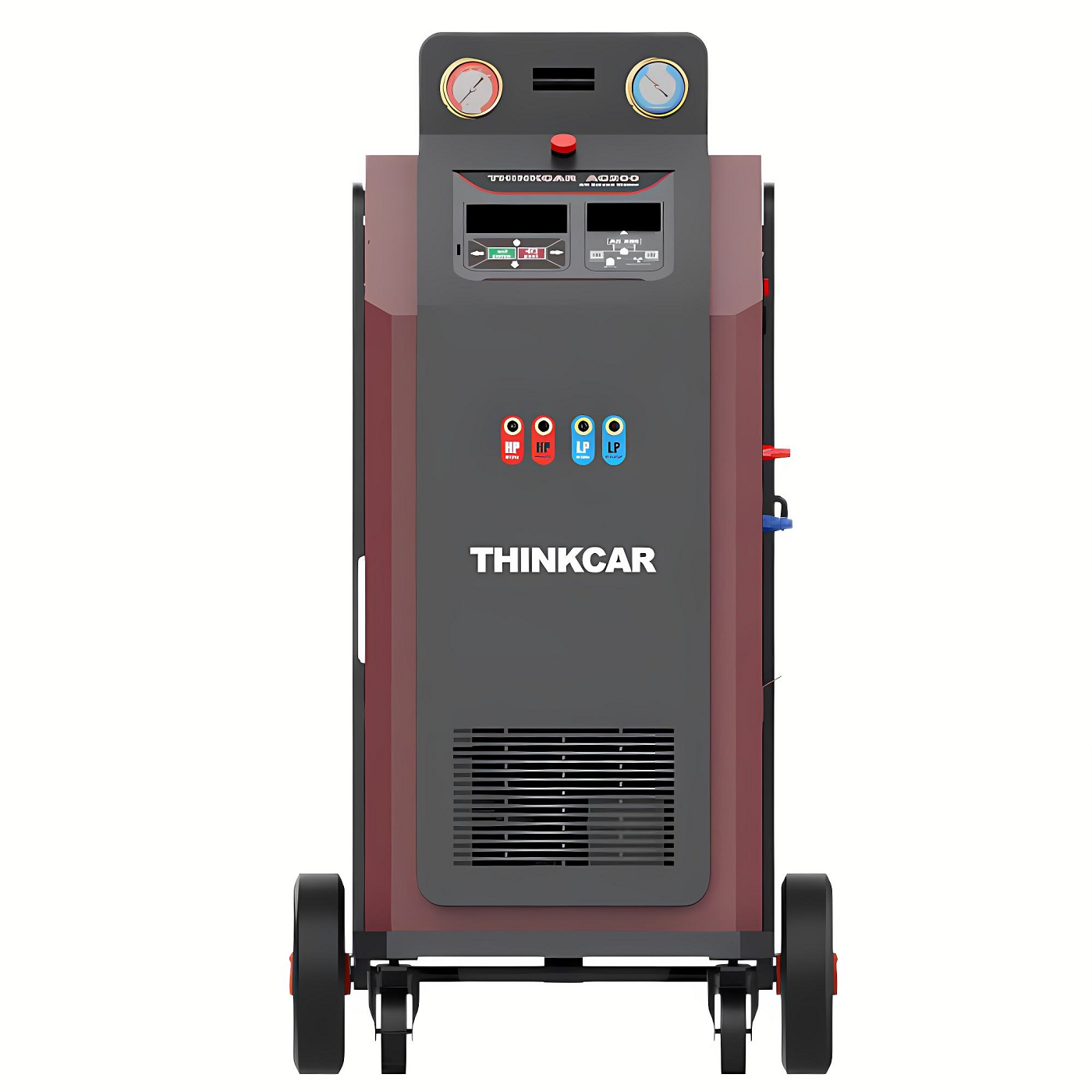 THINKCAR AC200 Automotive Air Conditioning Refrigerant Recovery and Charging Machine R134a R1234yf Dual System AC Flush Machine AC200